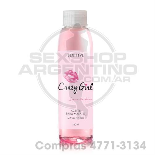 - Aceite para masajes Crazy Girl 130ml - CR C54 - Aceite para masajes Crazy Girl 130ml